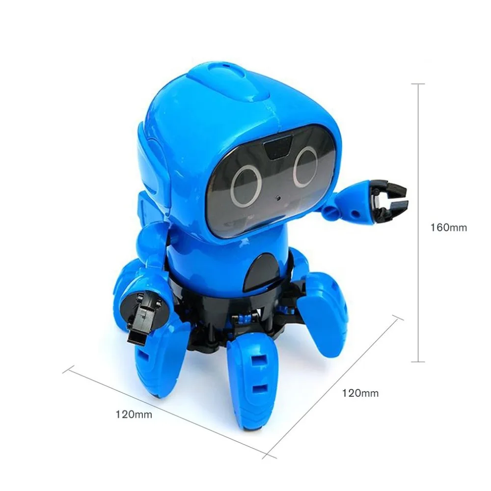 OCDAY 963 Интеллектуальный индукционный дистанционный Радиоуправляемый Игрушечный Робот Модель со следующим датчиком жестов Предотвращение препятствий для подарок детям