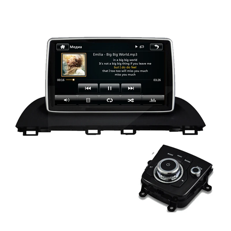 Емкостный сенсорный автомобильный DVD GPS навигатор стерео для Mazda3 Axela BT управление