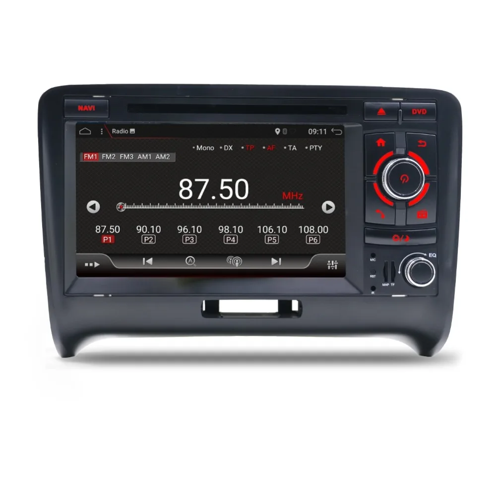 

2 din Android 7.1 RAM 2G ROM 16G Car Stereo with GPS,7 Inch Car Audio Radio Wifi 4G 3G Navigation For AUDI TT