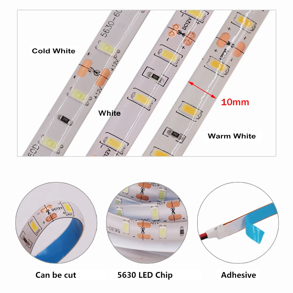 Super-Bright-SMD-5630-Led-strip-600-Led-Rope-Light-Cold-Neutral-Warm-White-Non-Waterproof (1)