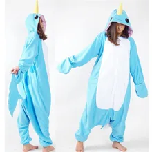 Whale Onesies Adults Men Women Halloween Christmas Carnival Party Fleece Unisex Cosplay Kigurumi Kigu Costumes Jumpsuit