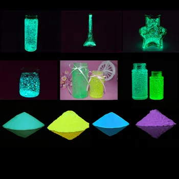 

Pigment Powder Home Fluorescent Party Toys Glow Portable Durable Super Bright Luminous Sand DIY Dark Phosphorescent