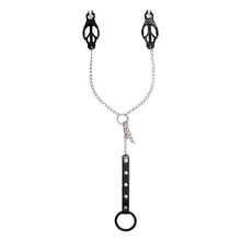 Sex Nipple clip Clips Clamps With Penis Ring Cockrings Adult Games Sex Toys For Men