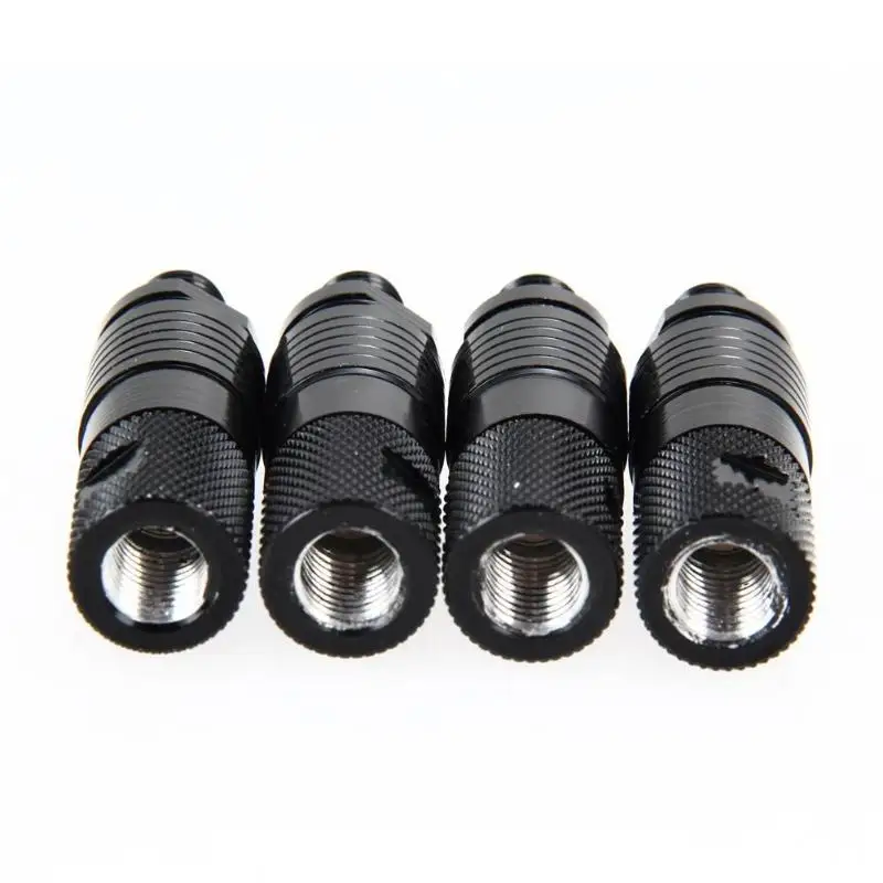 

4Pcs/Set Carp Fishing Connector Pod Quick Release Connector Easy To Install To Bank Aluminum alloy Rod Stick Bite Alarms New
