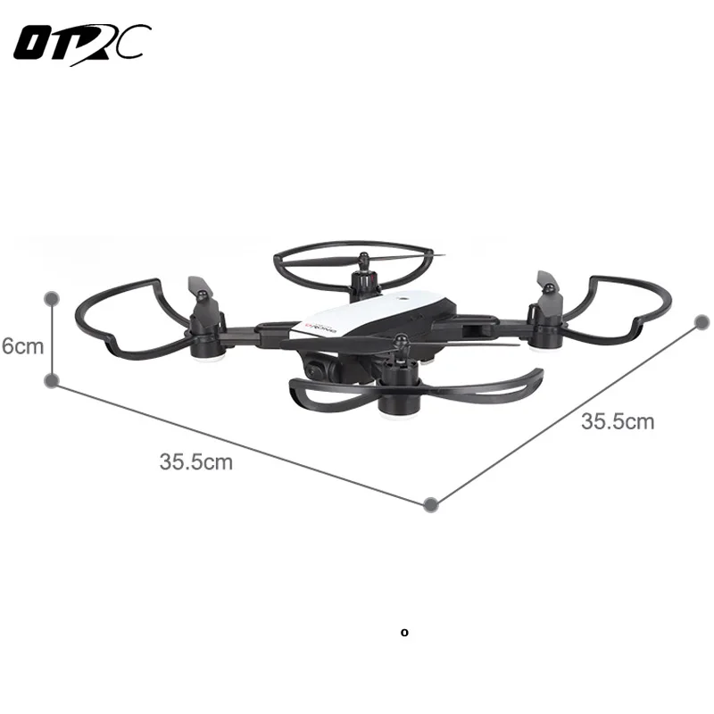 OTPRO RC Дрон X28W мини складной селфи Дрон с Wi-Fi FPV 0.3MP или 2MP камерой gps удержание высоты Квадрокоптер VS X16 X4 XS809