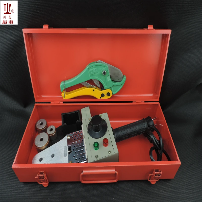

1 Set JIANHUA 20-32mm Iron Box With Scissor Plastic Pipe Welding Machine PPR Tube Welder