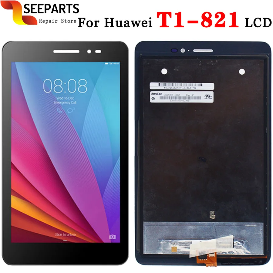 8 0 &quotдля Huawei T1-821 ЖК-дисплей сенсорный дигитайзер экран в сборе для MediaPad T1-823L T1-821W