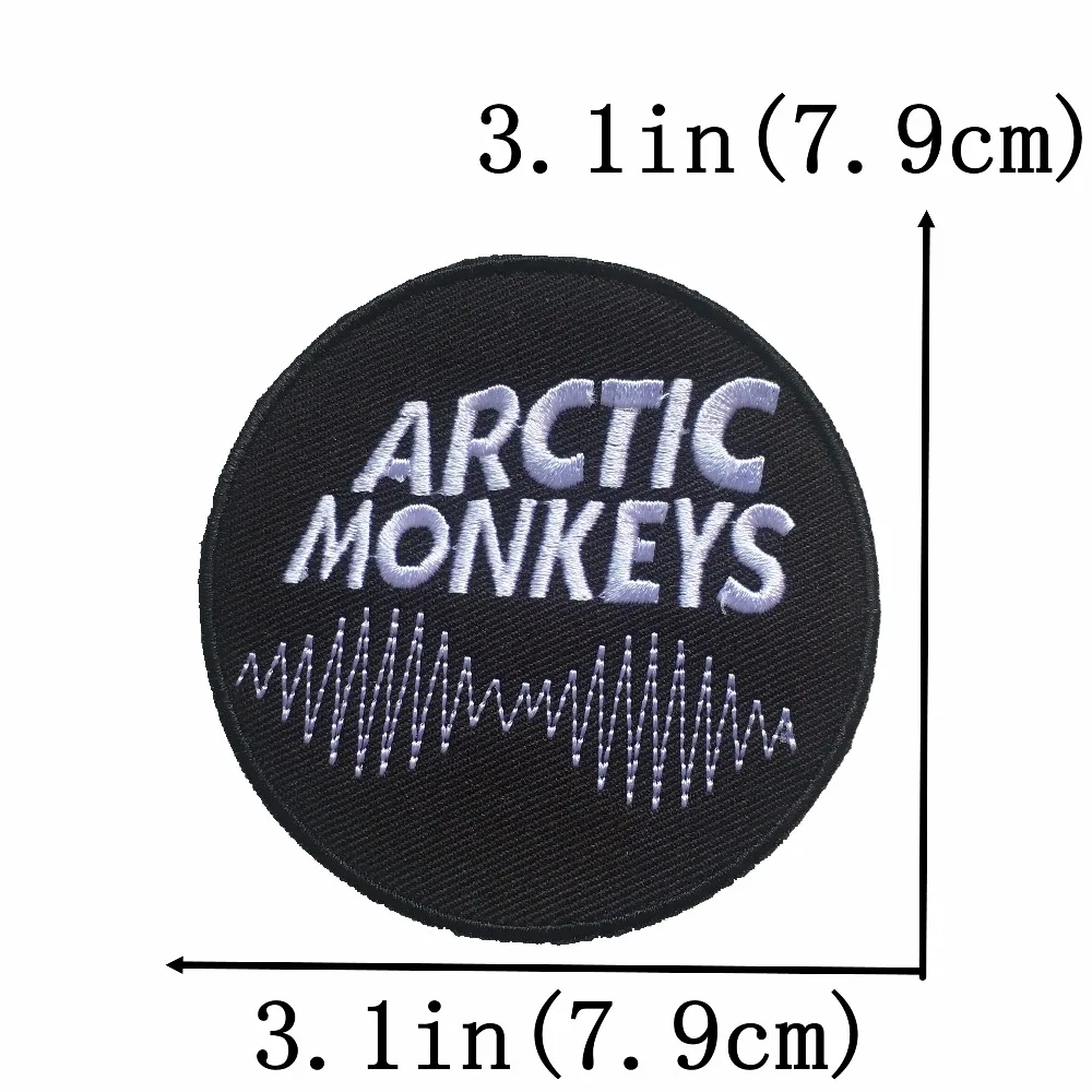 DD 7,9 см круглые нашивки с изображением обезьянок, железная нашивка для детской одежды, куртка, ручная вышивка, аппликация, сделай сам, декоративная нашивка