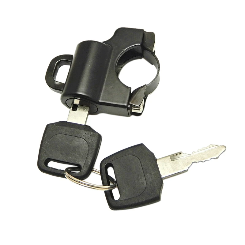 

Motorcycle Universal Helmet Lock Anti-Theft Security For 7/8 Inch 22 Mm Tube