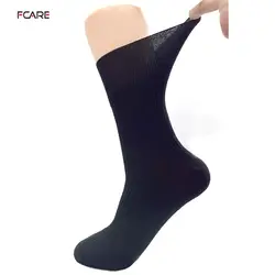 Fcare 10 шт. = 5 пар 39-43 Осень Зима гипертония носки предотвращают варикозные вены носки повседневные диабетические чесаный хлопок носки