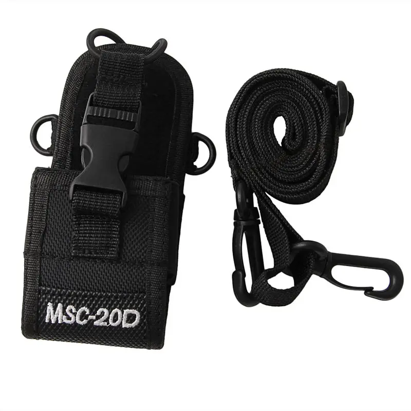 

MSC-20D Walkie talkie Bag Holster Nylon Carry Case For Kenwood BaoFeng UV-5R UV-6R GT-3 BF-888S UV-82 DM-5R plus Portable Radio