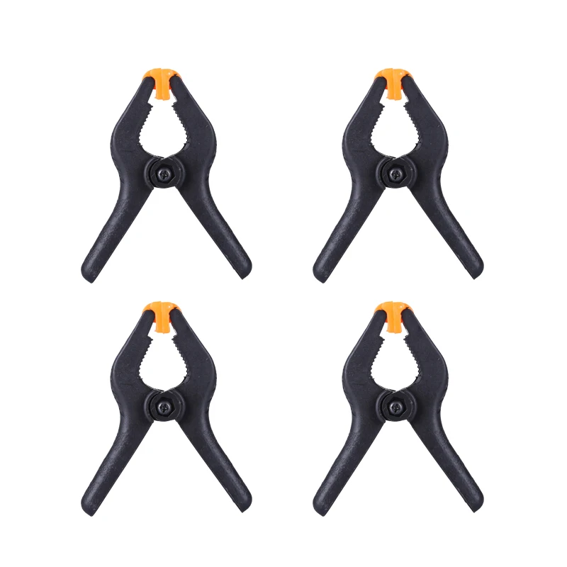 

4pcs/lot 3inch Plastic Woodworking Clamp A-type Spring Clip Spring Clamps For Woodworking Picture Framing Tools