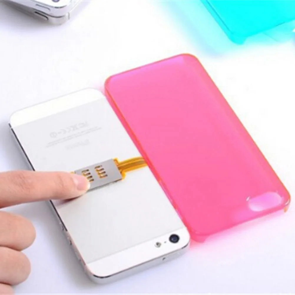 Мобильный телефон с двумя слотами для sim карт Конвертор SIM iPhone 5 5S 5c| |
