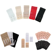 10 шт., 5 шт., удлинитель для бюстгальтера, 2 крючка, 3 крючка, сексуальный женский бюстгальтер, лента для увеличения спины, с пряжкой, на бретелях, soutien gorge femme