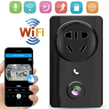 1080P Wifi IP Camera Survilliance Security Camera Outlet Camera Two Way Audio with PIR Sensor Motion Detection For Home Security