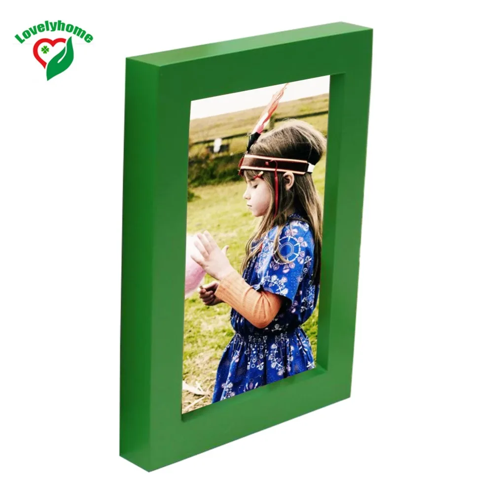 Hot Sale Green Frames High Quality Vintage Photo Frame Wooden Pictures Family Decor Fashion | Дом и сад