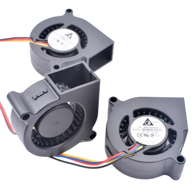 Ventilador de Refrigeração Turbo Projetor Original Bfb0512ld 5cm 5020 50x50x20 mm 12v 0.15a Linhas Linhas Linhas Pwm - Imagem 4