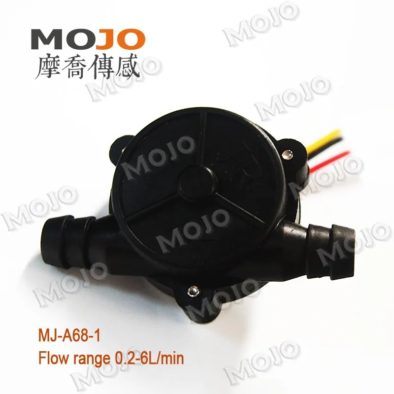 

2019 MJ-A68-1 0.2-6L/min 10% accuracy water flow sensor coffee machine 8MM Diameter