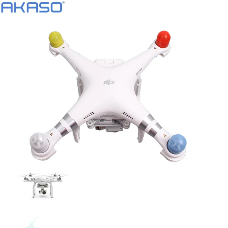 4pcs/lot DJI Phantom 4 / 3 Motor Guard Cap 3D Printed Protector Cover For DJI Phantom4 Phantom3 Motors