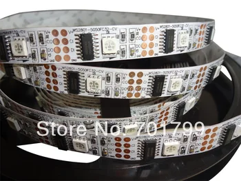 

5m DC5V WS2801 32leds/m with 32pixels/m led digital strip;non-waterproof