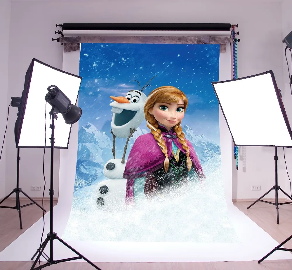 

SHANNY Vinyl Digital Printed Backdrops for Photography ice and snow theme Photo Studio Background NYHSH-5515