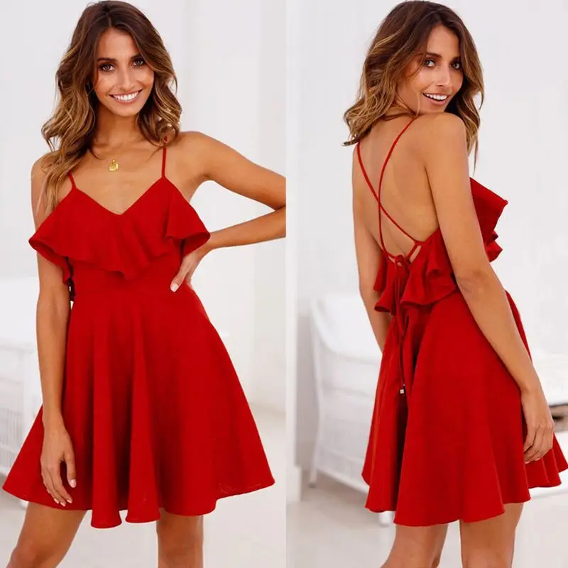 Vestidos Mujer прямые продажи Украина большие размеры лето 2019 сексуальное платье