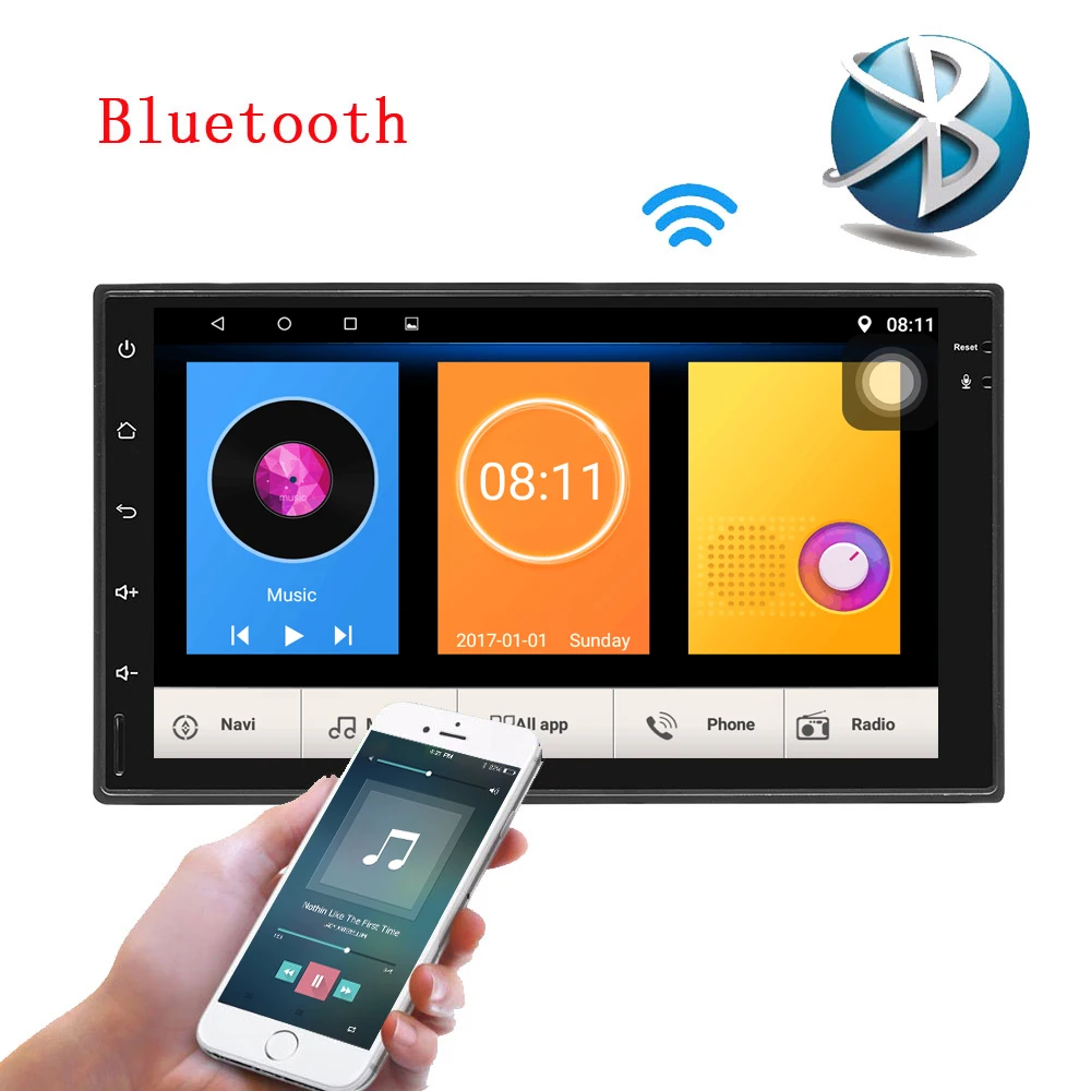  Podofo 2din Auto Radio 7 