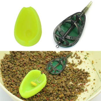 

30g Fishing Feeders With Mould Lead Sinker Method Bait Lure Accessories Fishing Quick Release Mould Carp Terminal Tackle Feeders