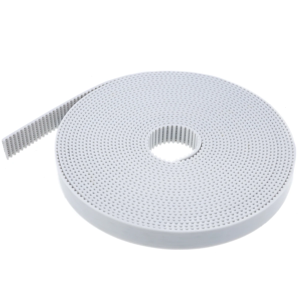 Mayitr 5M 10mm PU GT2 Timing Belt White Open End Steel Cords Reinforced Suitable For 3D Printer Accessoires