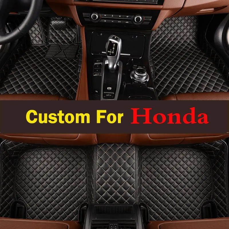 

Lady Red Special Fit Profession 3d Car Floor Mats For Honda Fit 2014-2018 Models(Full Set)
