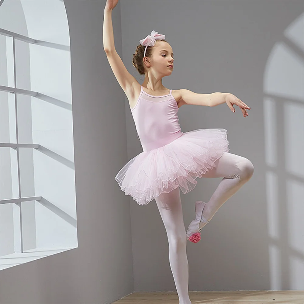 New Ballet tutu Dress, Girls Dance Clothing Kids Trainning, Princess Skirt Costumes,Gymatics Leotards Dance Wear