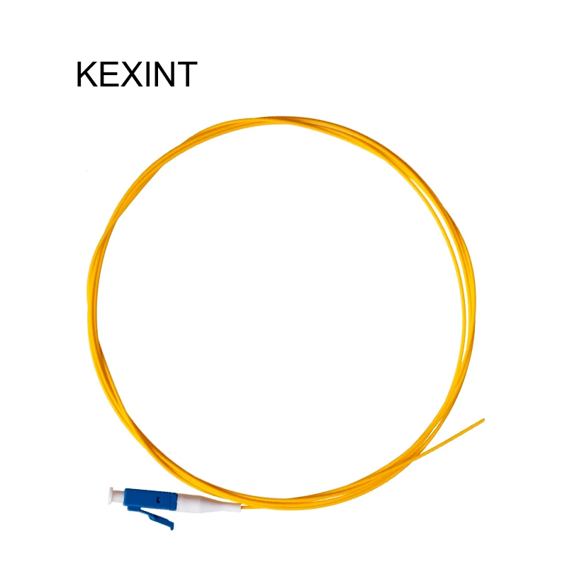 

KEXINT Fiber Optic pigtail LC/UPC SM 0.9 LSZH/PVC G657 1.5M / 100pieces