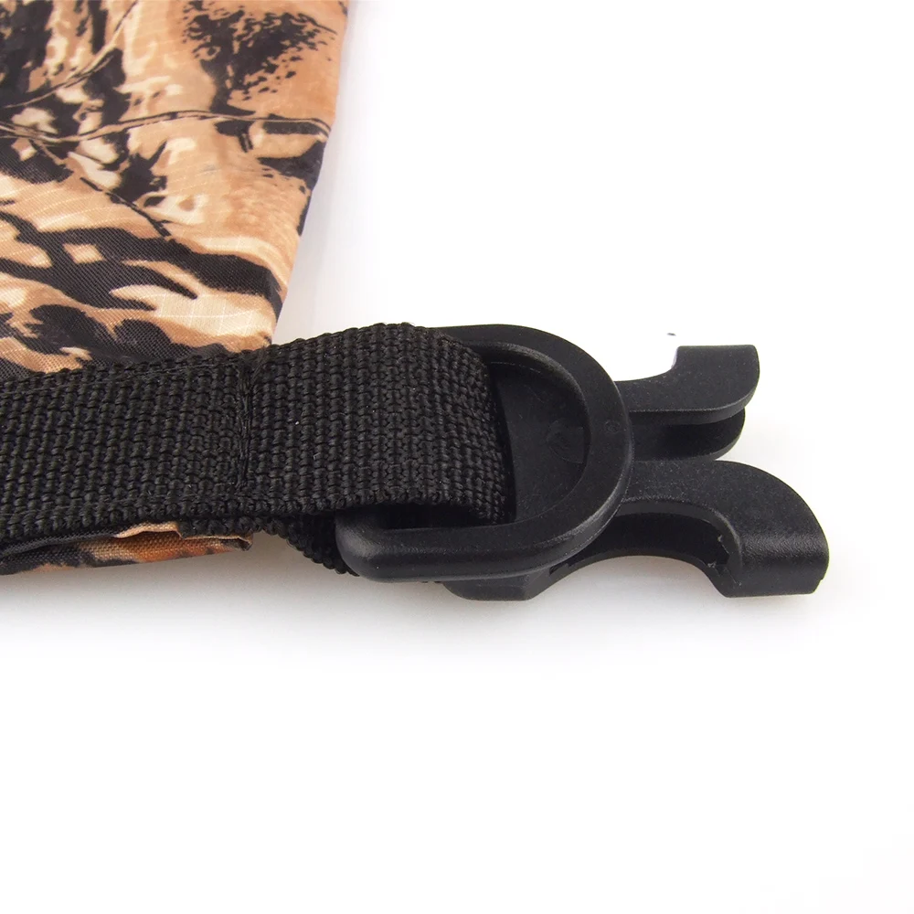 Outdoor 2 Pieces 15L & 8L Camo Waterproof Dry Sack Bag Travel Camping Climbing Hiking Kayak Canoe Inflatable Boat Accessory