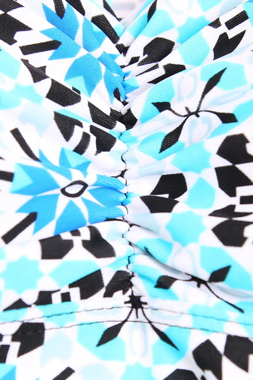 Abstract-Print-Racerback-Tankini-Blue-Skort-Swimsuit-LC41968-4-3