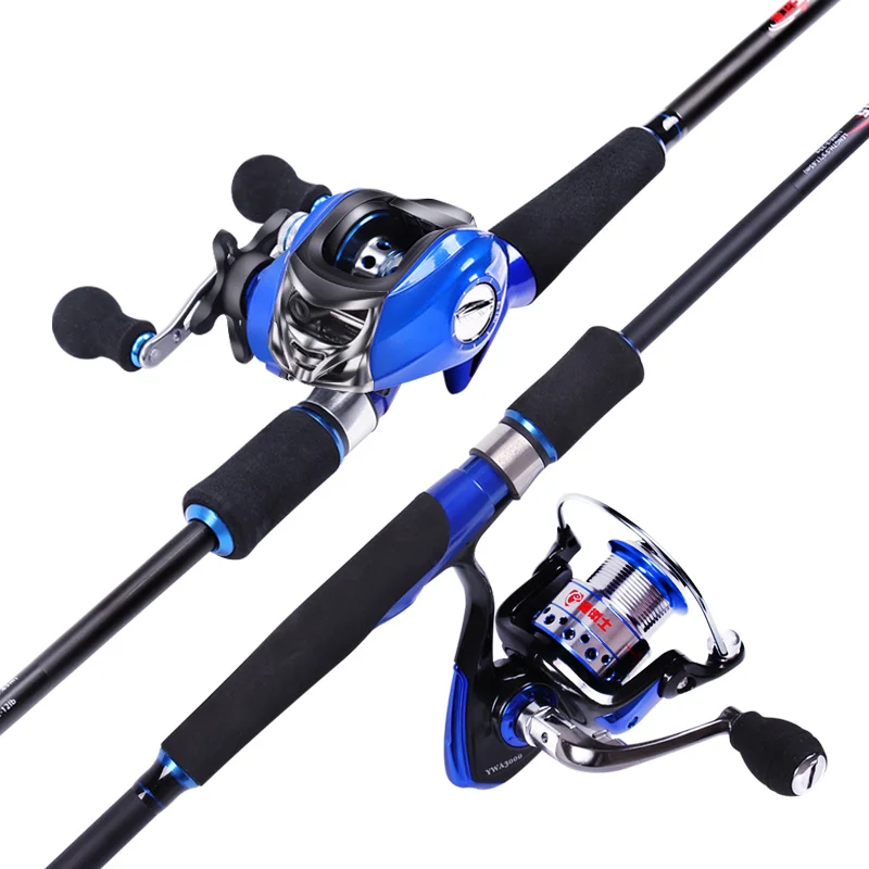 

1.8m 2.1m Lure Rod MH Power Lure Wt.6-11g 2 Sections Fishing Stick Carbon Spinning Casting Lure Fishing Rod Fishing Tackle