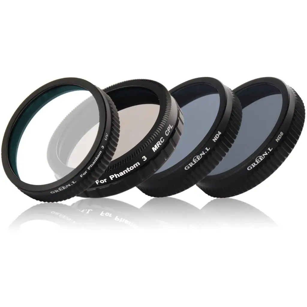 

Camera UV+ND4+ND8+CPL Lens Filter Protector for DJI Phantom 3