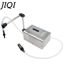 JIQI Digital Control Drink Liquid Filling Machine MINI Electric LCD Display Water Oil Perfume Milk Olive Oil Bottle Filler EU US