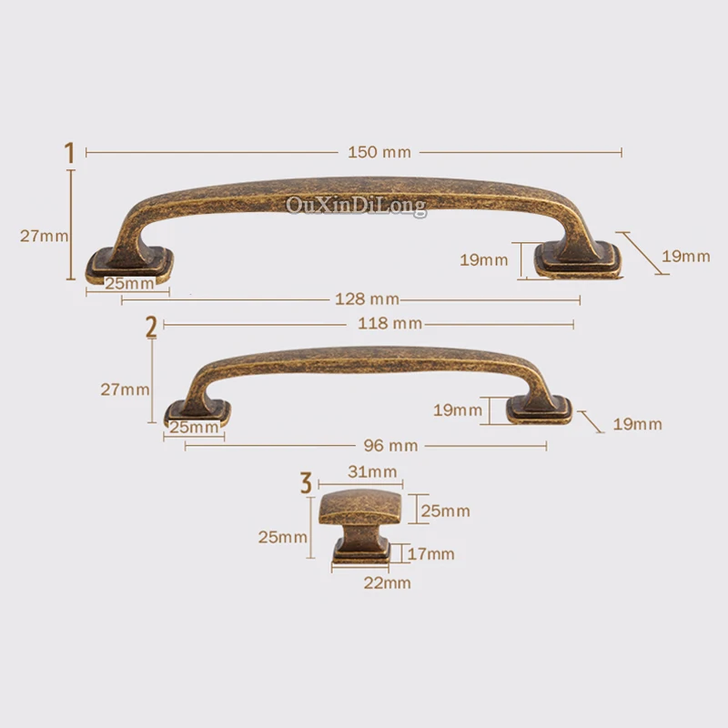 Retro Vintage 2PCS European Antique Cabinet Pulls Cupboard Wardrobe Drawer Dresser TV Wine Kitchen Cabinet Door Handles & Knobs Retro Vintage 2PCS European Antique Cabinet Pulls Cupboard Wardrobe Drawer Dresser TV Wine Kitchen Cabinet Door Handles & Knobs