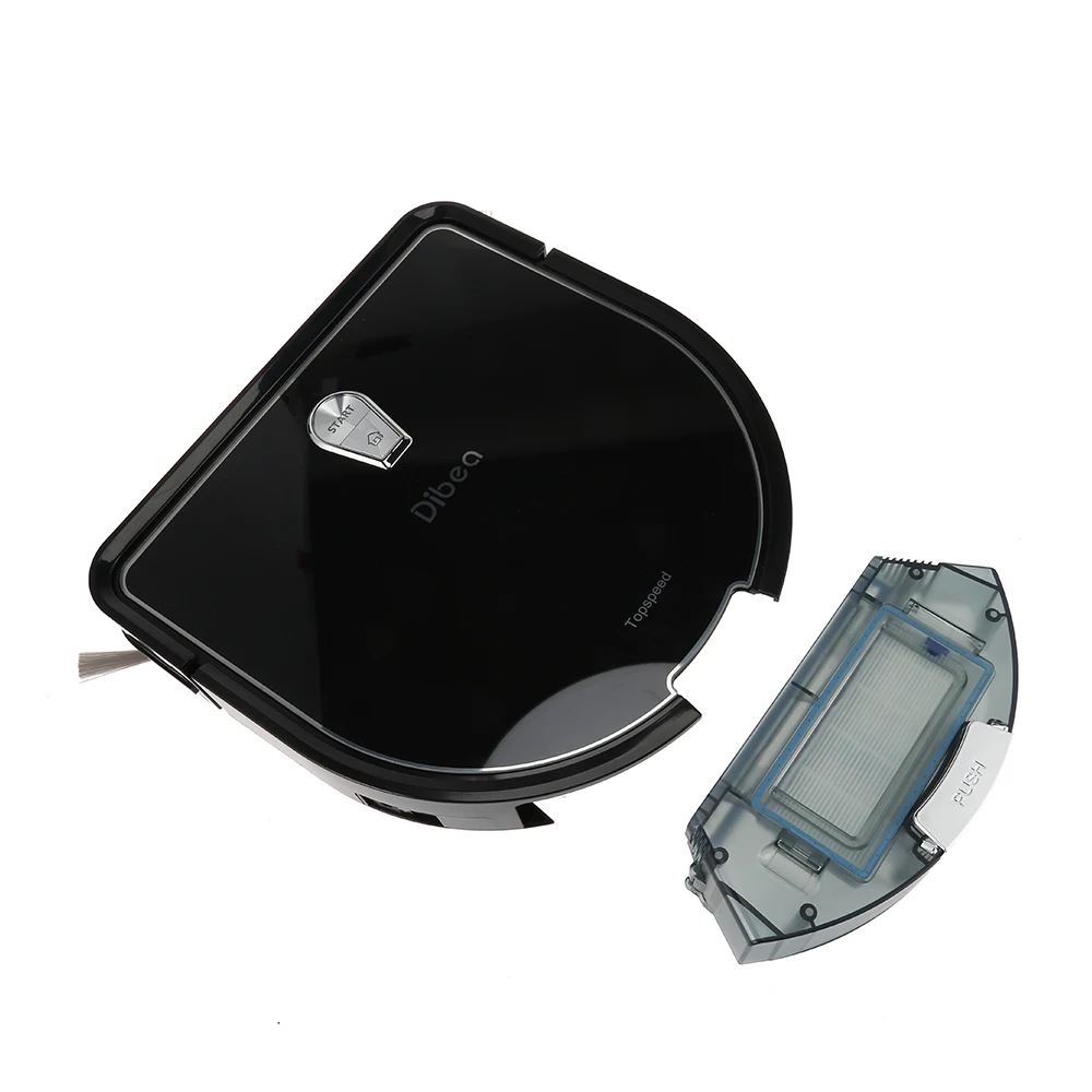 Dibea D960 Sweeper Robot Vacuum Cleaner Household Aspirator D-Shape Ultra-Slim Cleaner Smart Home Appliances With Wet Mopping