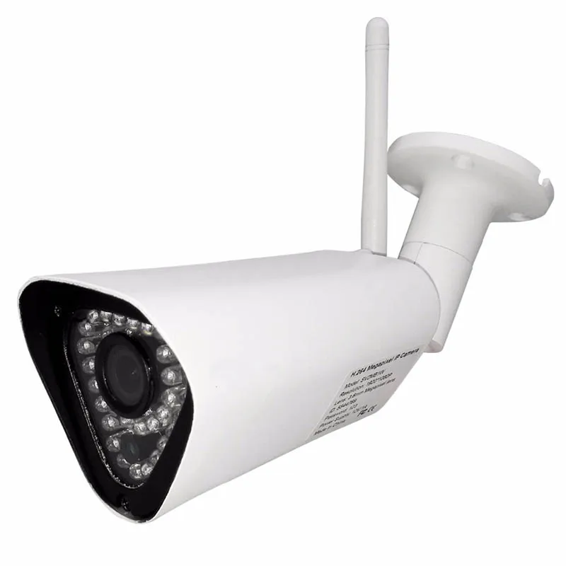 2MP HD 1080P HD Wi Fi IP Camera 90 Degree Viewing Angle Home Security Outdoor Sports LED Night