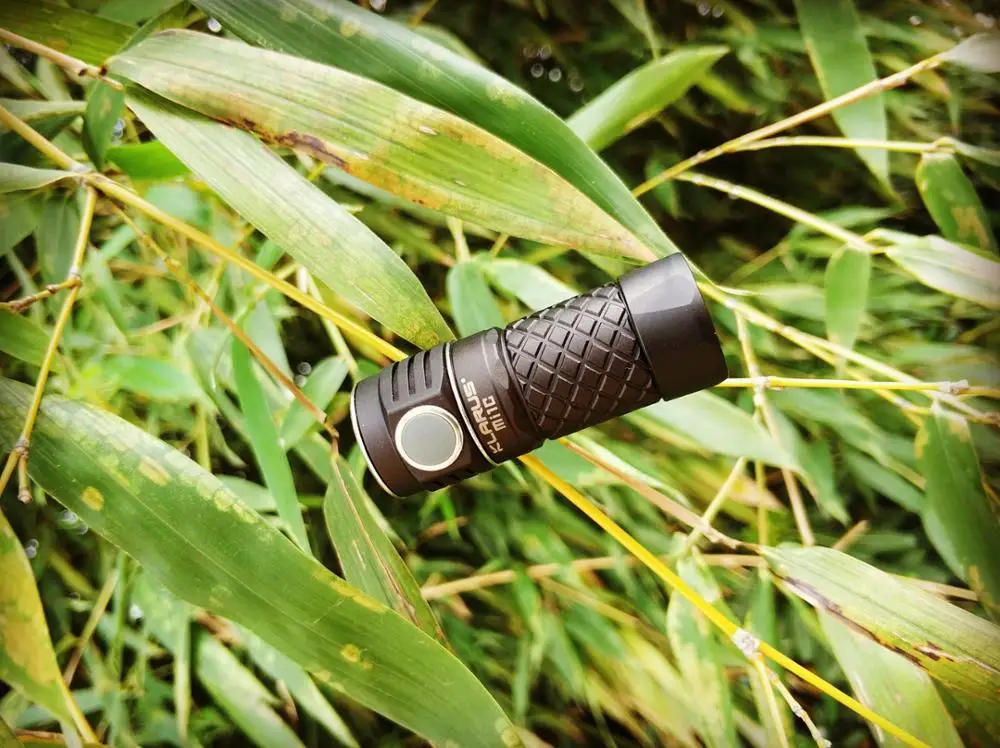 Кларус Mi1C светодиодный фонарик Ti/Cu CREE XP L HI V3 600LM мини Титан фонарь W/16340 литий