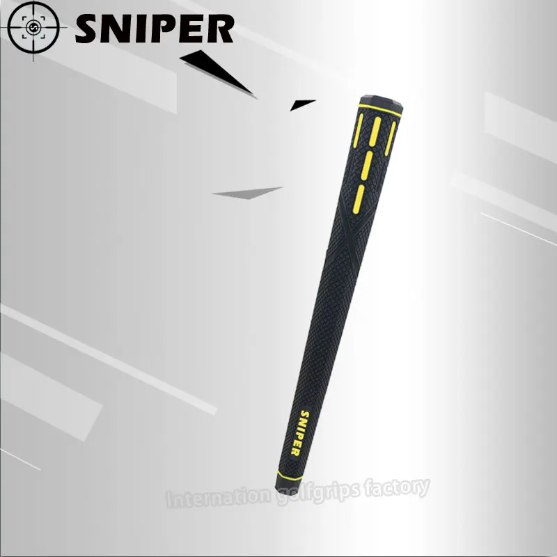 Sniper ручка для гольфа стандартный специальный шестиугольный Ручка Шесть цветов на выбор большое количество скидка - Цвет: Цвет: желтый