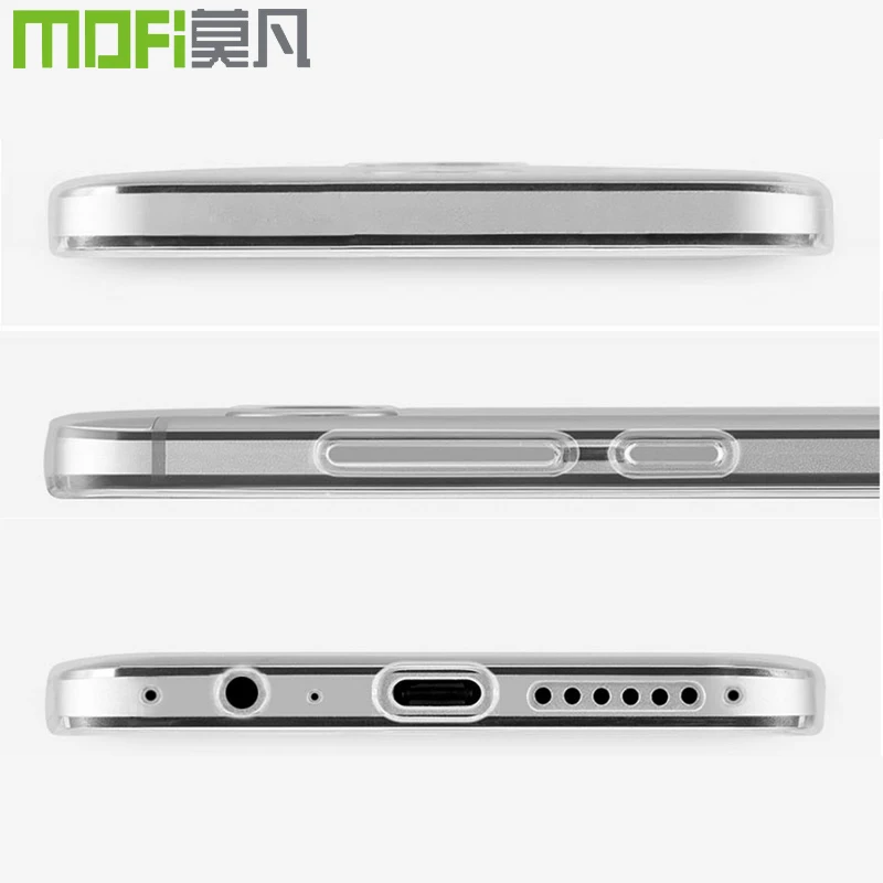 Oneplus 3 Caso MOFi original duro caso oneplus 3 cubierta de cuero caso de silicona suave tpu fundas A3000 uno más 3 Caso 3 t capas