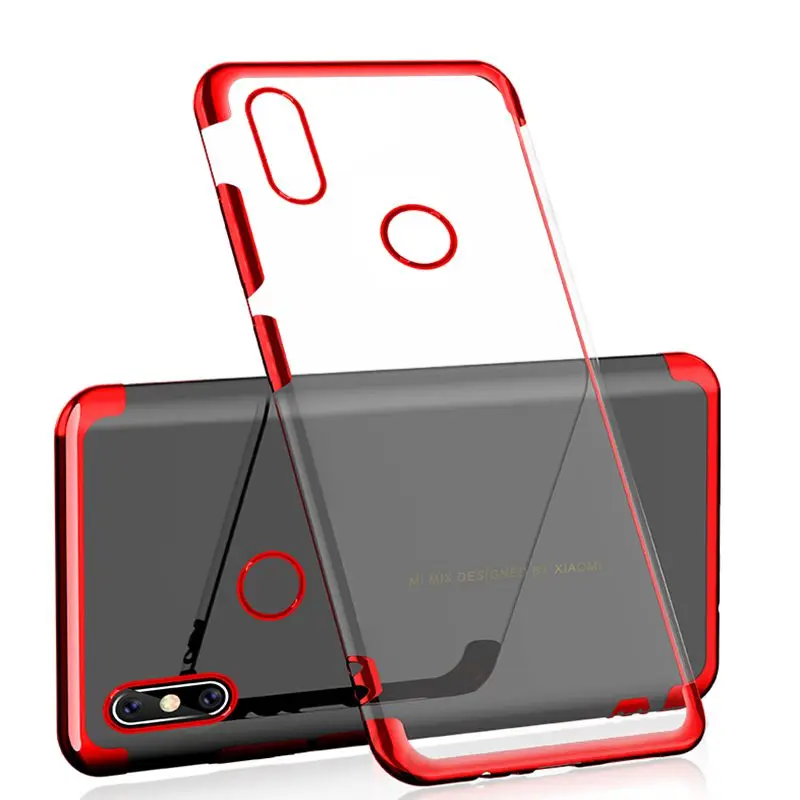 

Simple phone case For Xiaomi 6 5x A1 6X A2 8 Explorer 8E Redmi S2 MIX 2 2S NOTE 4 4X 5 5A plus pro silicon Protective back shell