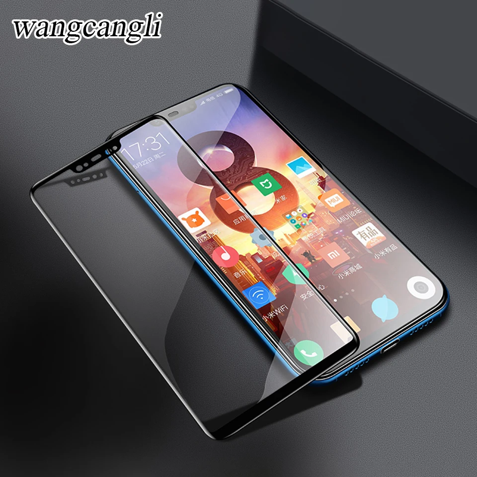 Для Xiaomi Mi 8 SE закаленное стекло с жесткими краями Защитная пленка для экрана 9H