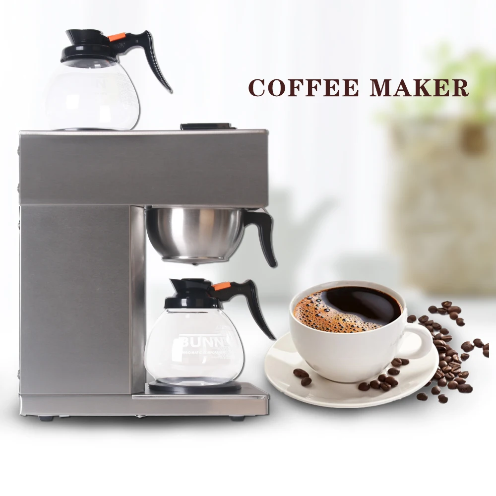 

ITOP Automatic Distilling Coffee Maker Stainless Steel Americano Filting Coffee Maker Machines With Filter Papers