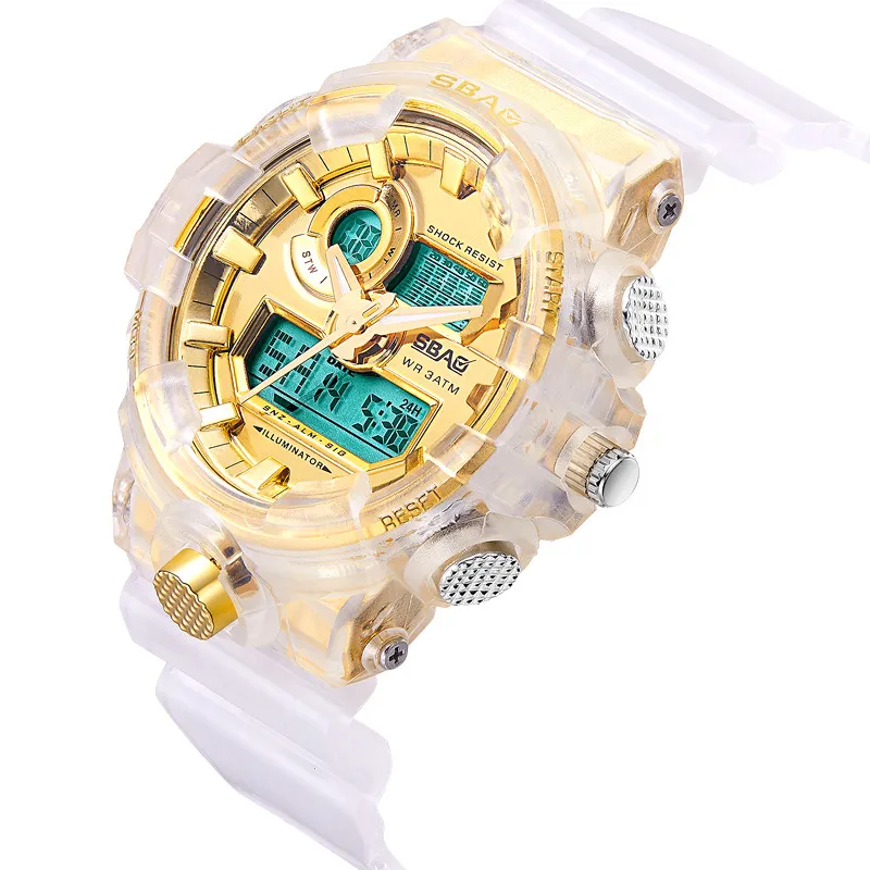 Часы наручные мужские электронные модные светящиеся водонепроницаемые цифровые