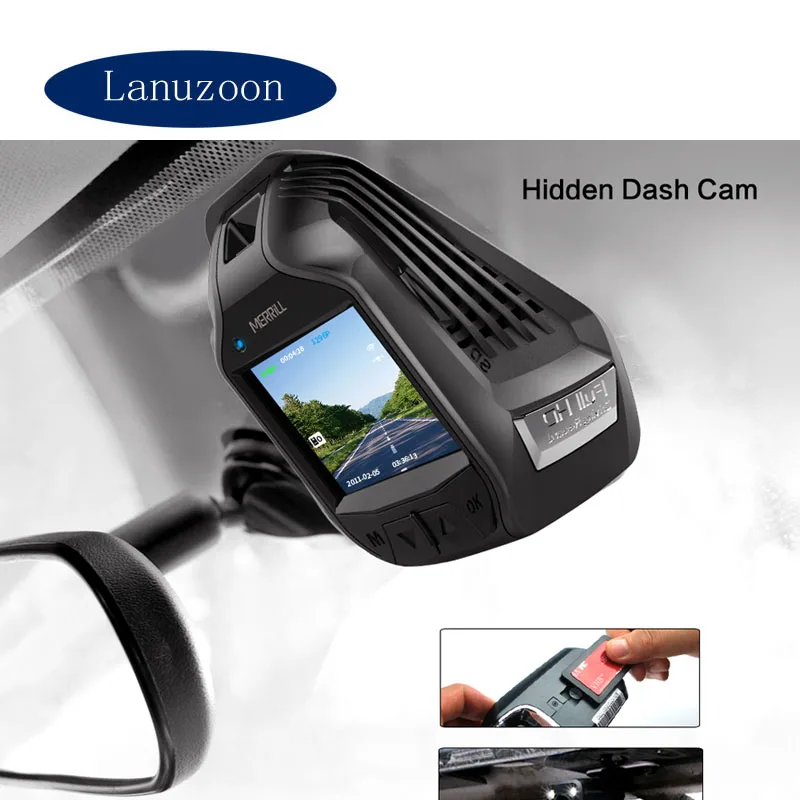Dash камера в автомобиле видео камера Full HD Wifi привод рекордер 1296P автомобильная камера рекордер ночного видения двойной объектив Автомобильный видеорегистратор Dash Cam
