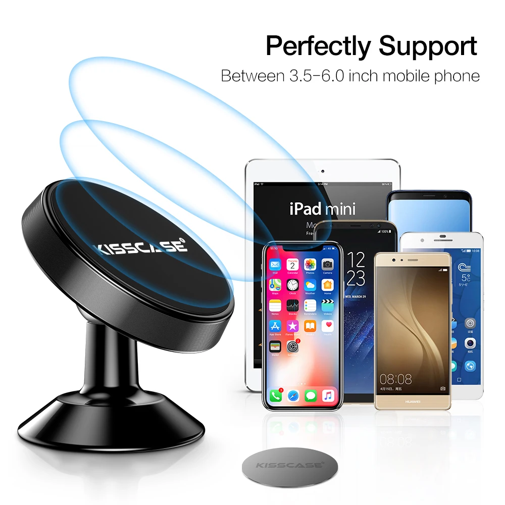 KISSCASE Magnetische Auto Telefon Halter Für iPhone 11/11 Pro XR Max Dashboard Magnet Telefon Halte