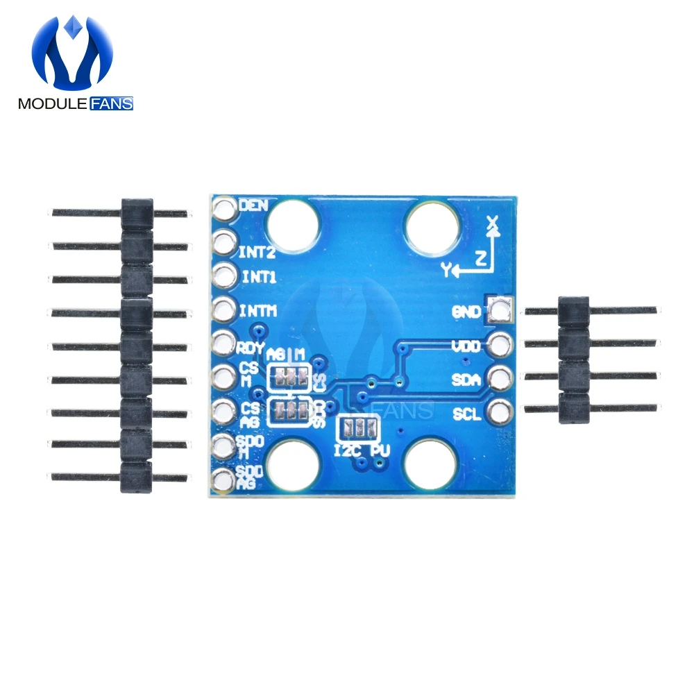 LSM9DS1 9-axis Сенсор Модуль Девять ось IMU акселерометр гироскоп магнитометр GY-LSM9DS1 I2C SPI для Arduino